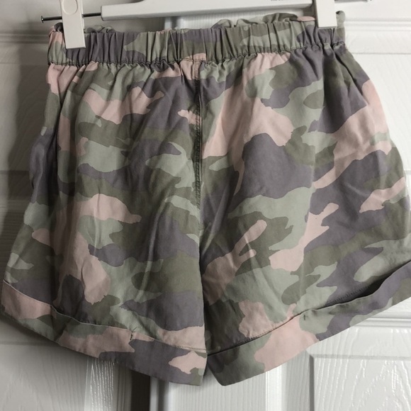 Aerie Lightweight Elastic Waist Ties Pocket XS Camo Print - Picture 3 of 5